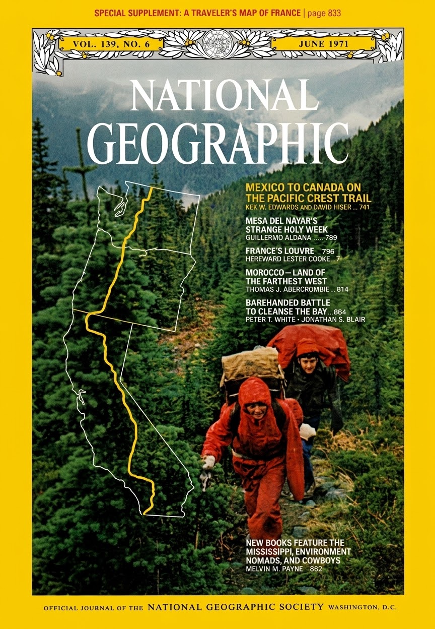 June 1971 cover of National Geographic
