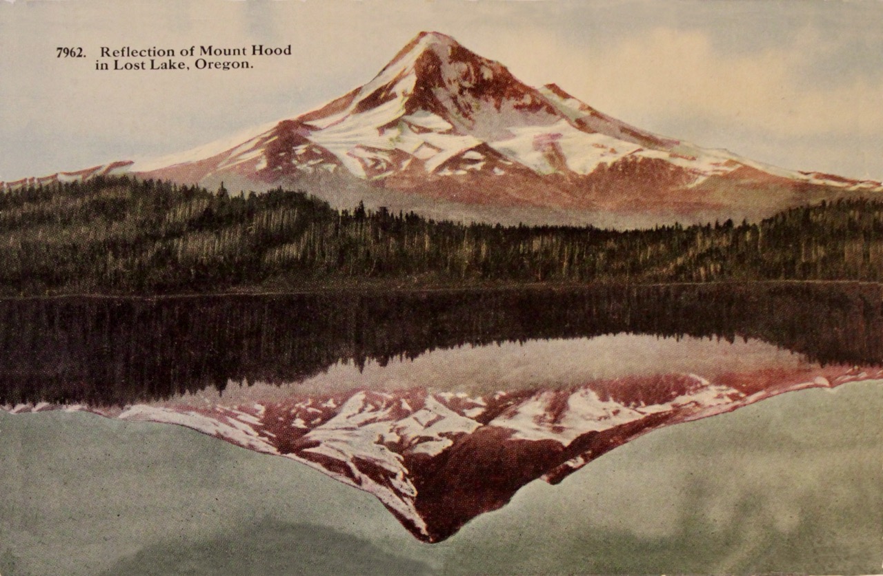 Mt. Hood & Reflection from Lost Lake — Front