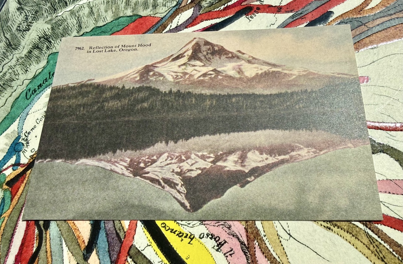 Mt. Hood & Reflection from Lost Lake — Photo