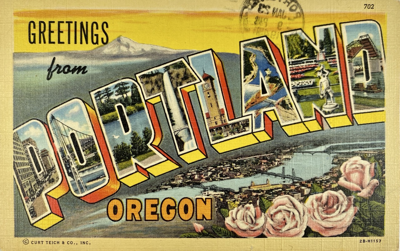 Greetings from Portland — Front